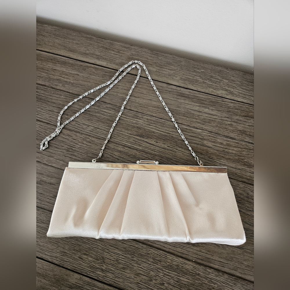 Vintage Gunne Sax Satin Clutch Bag